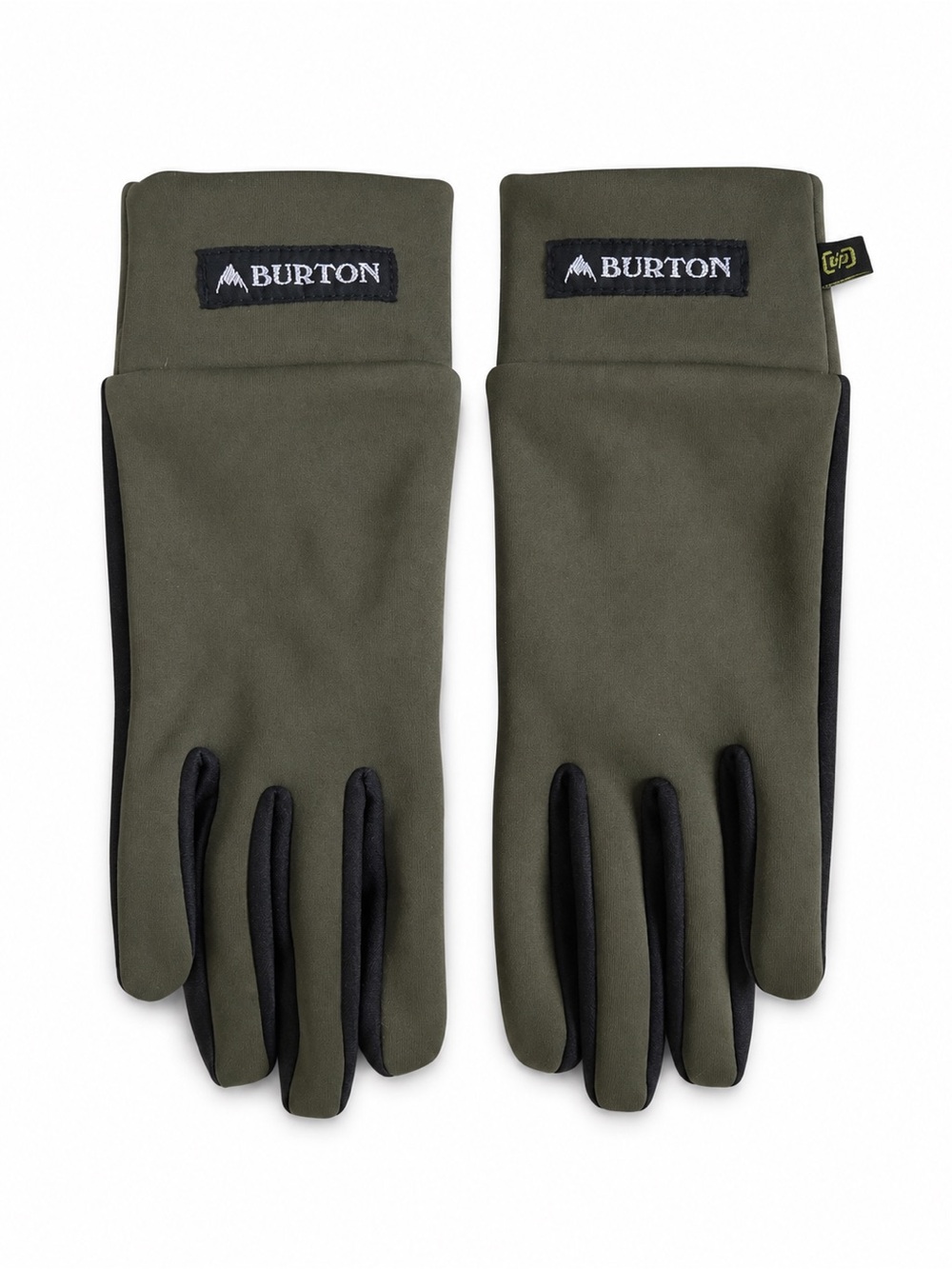 Burton Touchscreen Fleece Lined Gloves Olive Green Size Medium